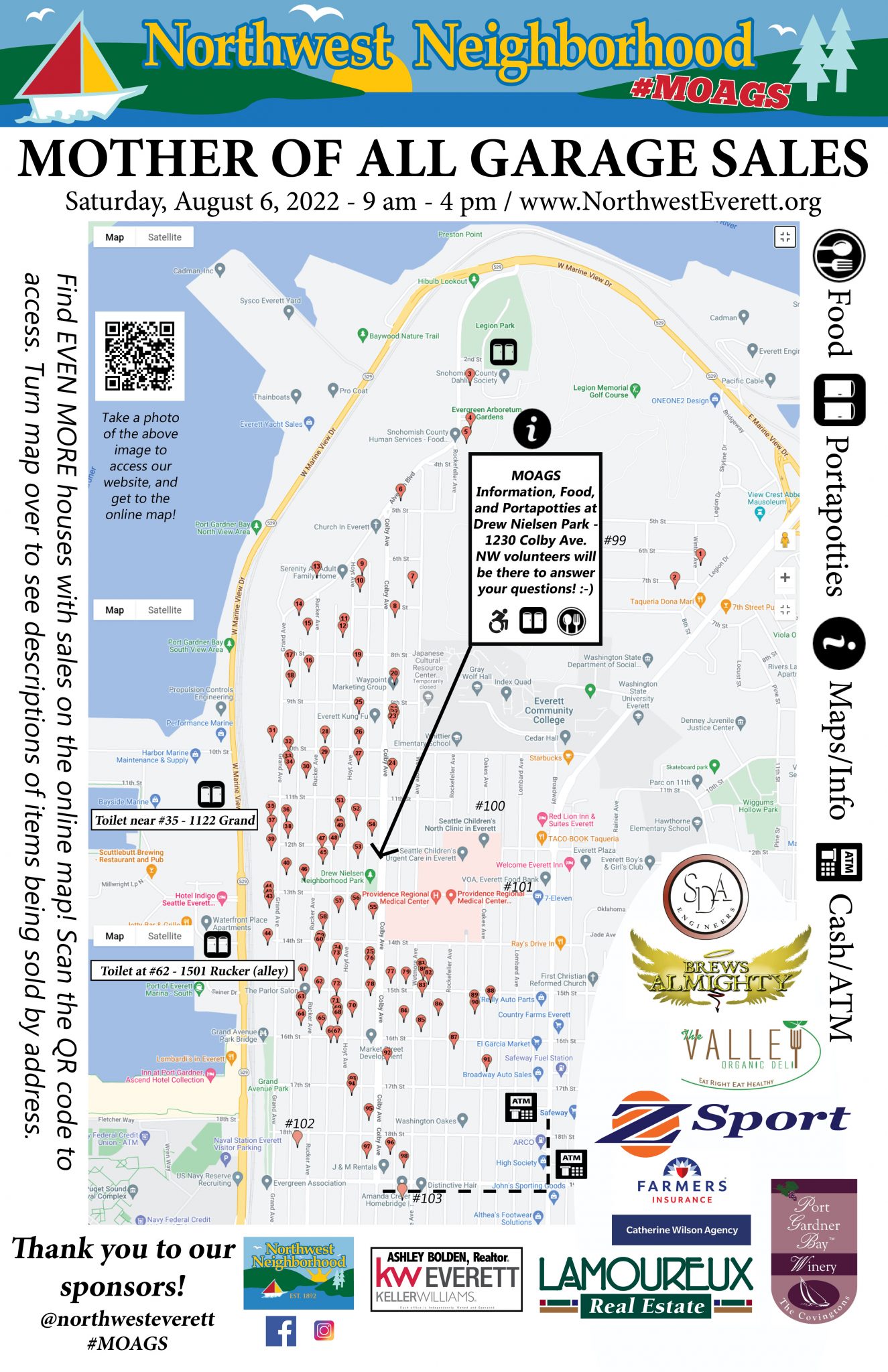 Mother of All Garage Sales (M.O.A.G.S. /moags) Everett NW